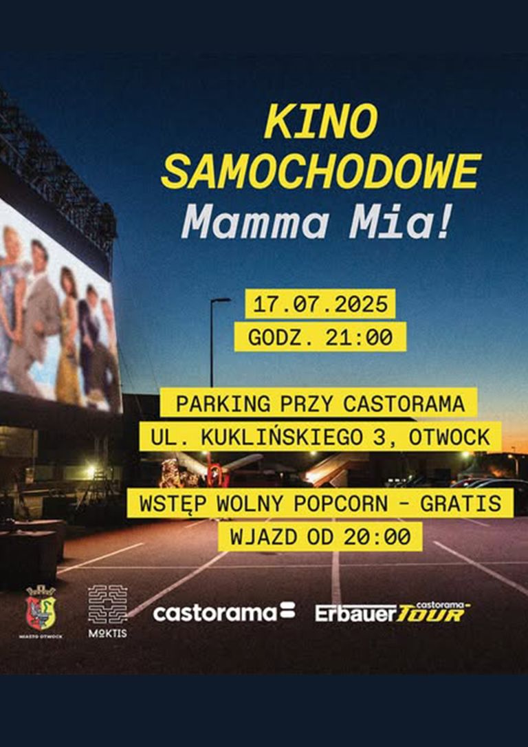 Kino samochodowe – MAMMA MIA!